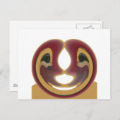 Maasai Mosaic: Eine Feier der pulsierenden Kultur Postkarte (Vorne/Hinten)