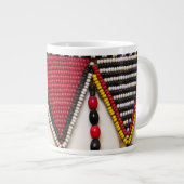 Maasai-Stammbaum Jumbo-Tasse (Vorderseite Rechts)