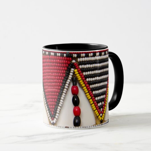 Maasai-Stammbaum Tasse (VorderseiteRechts)