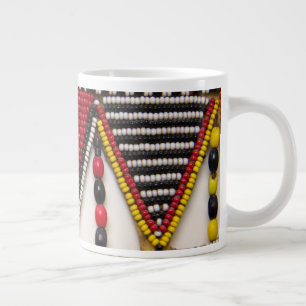 Maasai-Stammesperlenarbeit Jumbo-Tasse