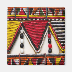 Maasai-Stammesperlenarbeit Magnet