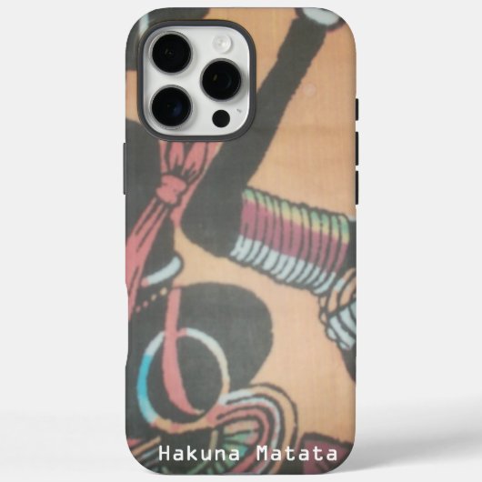Maasai Tradition und Kultur Muster Art Design Case-Mate iPhone Hülle (Rückseite)