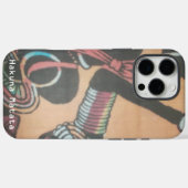Maasai Tradition und Kultur Muster Art Design Case-Mate iPhone Hülle (Rückseite (Horizontal))