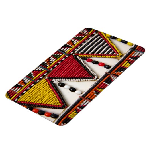 Maasai Tribal Beadwork Magnet (Linke Seite)