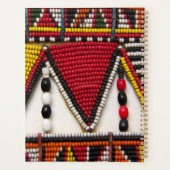 Maasai Tribal Beadwork Planer (Rückseite)