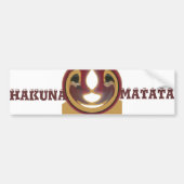 Maasai Tribal Whirl Art Print Autoaufkleber (Vorne)