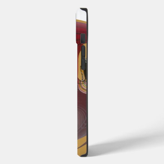 Maasai Tribal Whirl Art Print Case-Mate iPhone Hülle (Rückseite / Links)