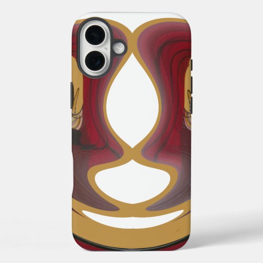 Maasai Tribal Whirl Art Print Case-Mate iPhone Hülle (Rückseite)