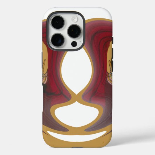 Maasai Tribal Whirl Art Print Case-Mate iPhone Hülle (Rückseite)
