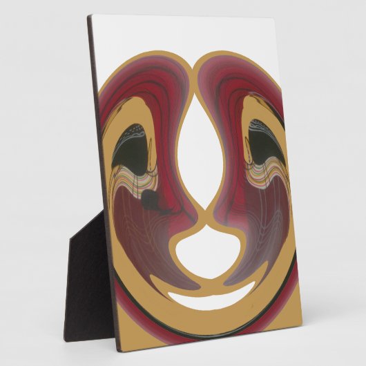 Maasai Tribal Whirl Art Print Fotoplatte (Seite)