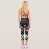Maasai Warrior Capri Leggings (Rückseite)