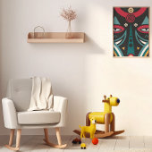 Maasai Warrior Fotodruck