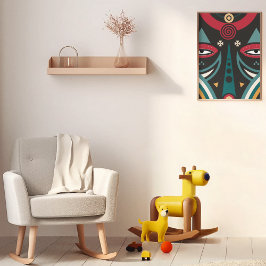 Maasai Warrior Fotodruck