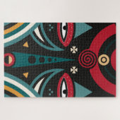 Maasai Warrior Puzzle (Horizontal)