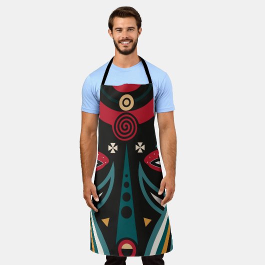 Maasai Warrior Schürze (Getragen)