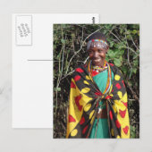 Maasai Women - 2 Postkarte (Vorne/Hinten)