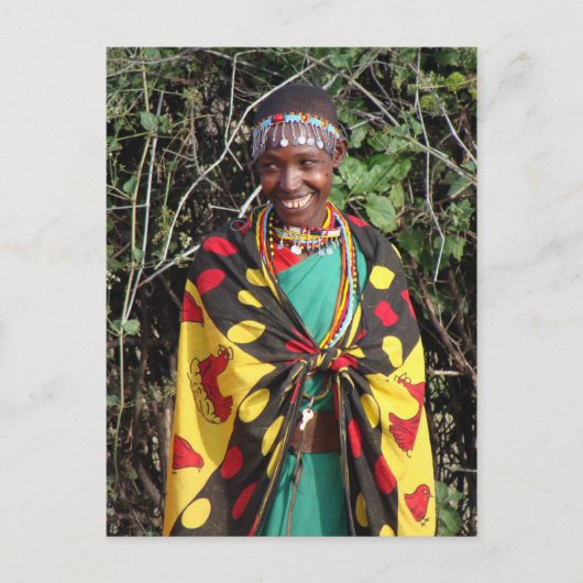 Maasai Women - 2 Postkarte (Vorderseite)