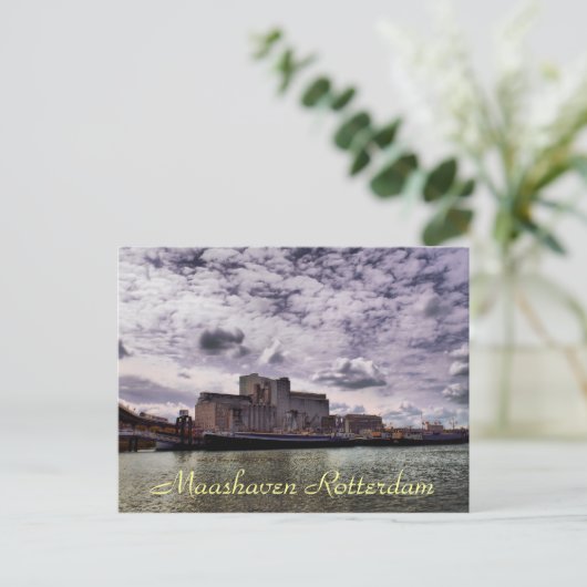 Maashaven Rotterdam Postkarte (Stehend Vorderseite)