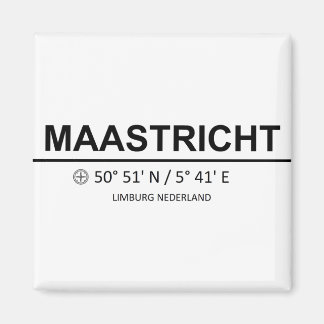 Maastricht-Koordinaten - Maastricht-Koordinaten Magnet