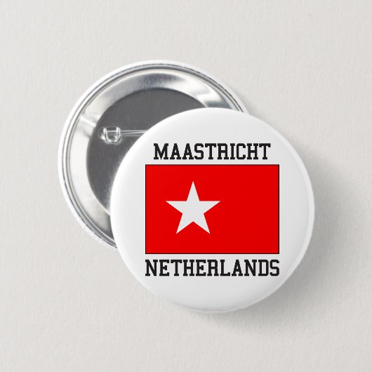 Maastricht Niederlande Button (Vorne & Hinten)
