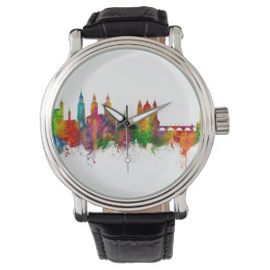 Maastricht Niederlande Skyline Armbanduhr