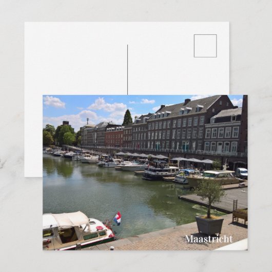 Maastricht Postkarte (Vorne/Hinten)