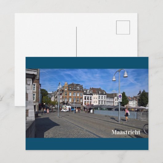 Maastricht Postkarte (Vorne/Hinten)