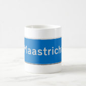 Maastricht road sign kaffeetasse (Mittel)
