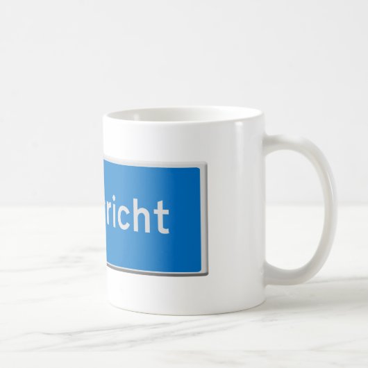 Maastricht Verkehrszeichen Kaffeetasse (Rechts)