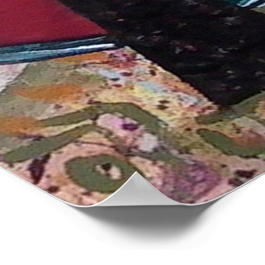 Maat - Ägyptische Göttin Art Print Poster (Ecke)