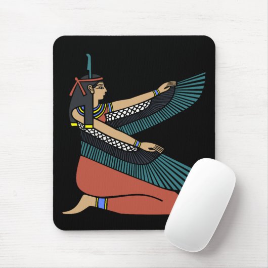 Ma'at Ägyptische Göttin Mousepad (Mit Mouse)