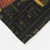 Ma'at Goddess Fleece Blanket (Ecke)