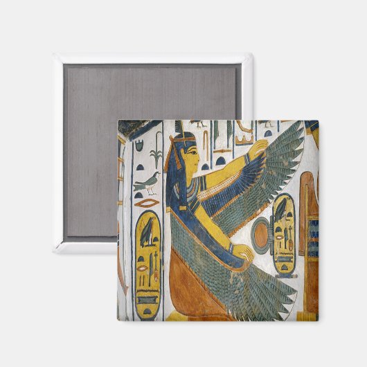 Maat Goddess of Morals und Werte antikes Ägypten Magnet (Vorderseite/Rückseite)