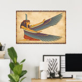 Ma'at Goddess Poster (Heimbüro)