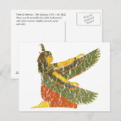 Maat Kneeling Postkarte (Vorne/Hinten)