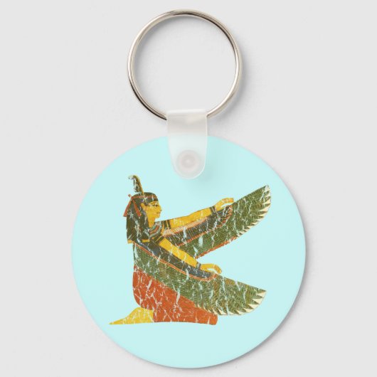 Maat Kneeling Schlüsselanhänger (Vorderseite)