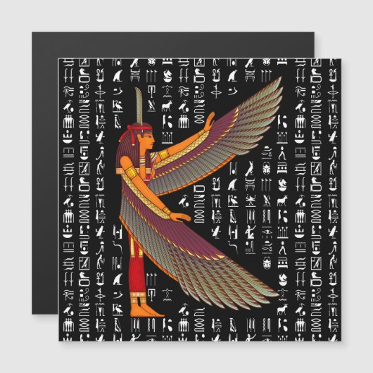 Ma'at Magnetkarte (Vorne/Hinten)