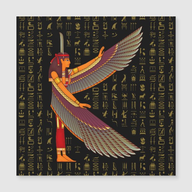 Ma'at Magnetkarte (Vorderseite)