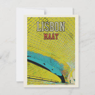 MAAT-Museum in Lissabon Portugal Postkarte