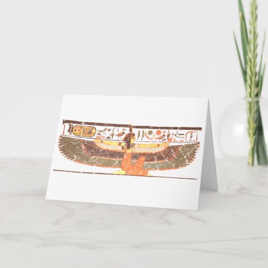 Maat-Nefertari-Grab Karte (Vorderseite)