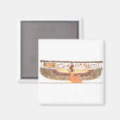 Maat-Nefertari-Grab Magnet (Vorderseite/Rückseite)