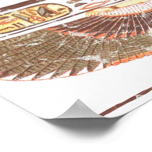 Maat-Nefertari-Grab Poster (Ecke)