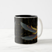 Ma'at Zweifarbige Tasse (VorderseiteRechts)