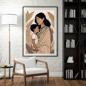 Maatr Sanskrit Kunst Druck Poster