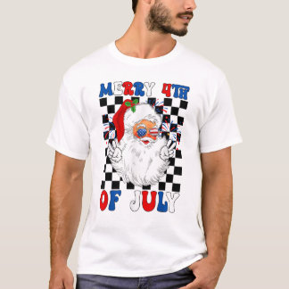Mab 4. Juli Weihnachten im Juli Sommerferien T-Shirt