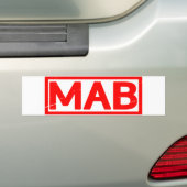 Mab Briefmarke Autoaufkleber (Auf Auto)