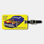 Mabel Mercury von Ann Charles Gepäckanhänger (Vorderseite horizontal)