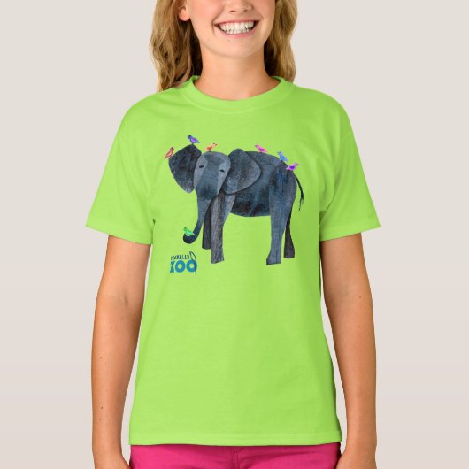 Mabell's Zoo Elephant T - Shirt für Kinder (Vorderseite)
