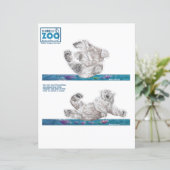 Mabell's Zoo Polar Bears Cutouts (Stehend Vorderseite)