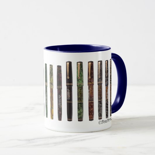 Mabie Todd Swan Visofil Pen Collection Tasse (VorderseiteRechts)